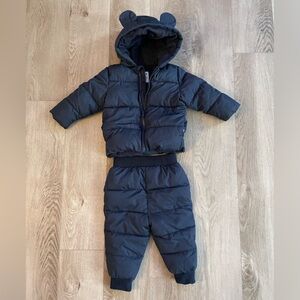 Baby snowsuit